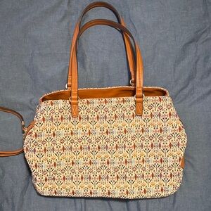 Sole Society Multicolor Patterned Shoulder Bag